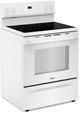 Whirlpool® 30" White Freestanding Electric Range-2