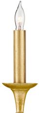 Currey & Company Nottaway Gold Linear  Chandelier-3