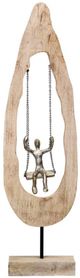 Stylecraft Beige Figure Swing In Log-0