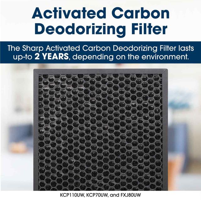 Sharp® Active Carbon Air Purifier Replacement Filter-4