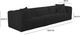 TOV Furniture Tarra Black Modular Sofa-1