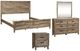 Liberty Furniture Ridgecrest 4-Piece Cobblestone California King Bedroom Set-0
