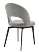 Armen Living Lucia 2-Piece Grey Dining Chair Set-2