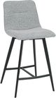 Primo™ International 1006 2-Piece Grey Upholstered Bar Stool Set-0