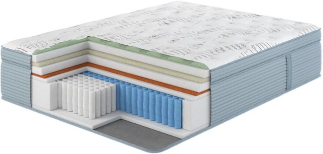 Skechers® PostureFit™ 300 Wrapped Coil 15.5" Medium Plush Euro Top Full Mattress-2