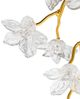 A & B Home Clear/Gold Wall Mounted Light-3