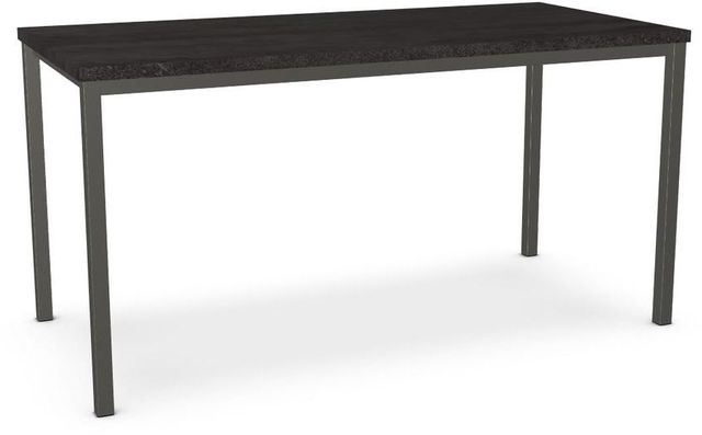 Amisco Customizable Nicholson Thermo Fused Laminate Bar Table wtih 1.63" Tabletop -0