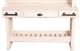 Million Dollar Rustic Frosted White Buffet/Hutch-1