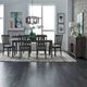 Liberty Furniture Tanners Creek 7-Piece Greystone Drop Leaf Table Set-0