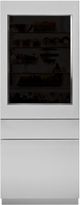 Monogram® 30" Stainless Steel Glass Door Panel-0