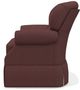 La-Z-Boy® Hampden Burgundy Swivel Rocking Chair-1