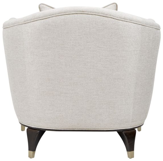 Michael Amini® Paris Chic Espresso/Ivory Matching Chair-3