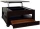 Elements International Wagner Cherry Square Lift-Top Coffee Table-0