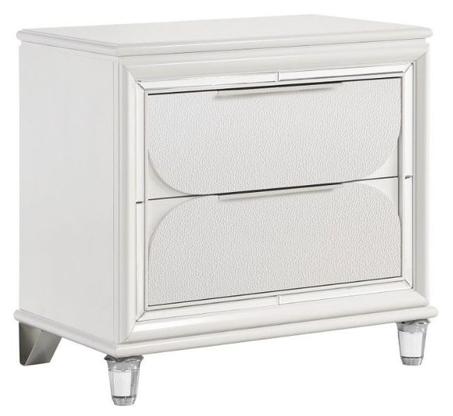 ACME Furniture Tarian Pearl White Nightstand-0