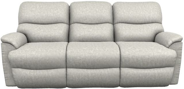 La-Z-Boy® Trouper Dove Power Reclining Sofa with Headrest and Lumbar-1