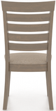 Canadel Gourmet Weathered Gray Washed Side Chair-4