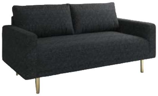 Furniture of America® Elverum Black Sofa-0