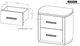 International Furniture Direct Balam Black Nightstand-2