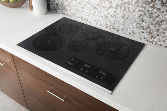 Whirlpool® 30" Stainless Steel Electric Cooktop-5