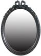 A & B Home Black 20" Mirror-0