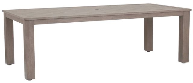 Sunset West Laguna Driftwood Metal Outdoor Table-0