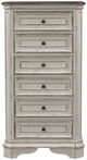 Liberty Furniture Magnolia Manor Antique White/Weathered Bark Lingerie Chest-2