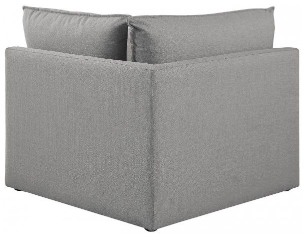 Meridian Furniture Mackenzie Grey Modular Corner Chair-2