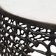 Uttermost® Sabena White Marble Top Indoor-Outdoor Coffee Table with Golden Dark Bronze Aluminum Base-4