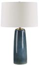 Uttermost® Submerged Deep Blue Table Lamp-0