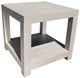 CabanaCoast® Customizable Venice Cast Aluminum Outdoor Square Side Table-0