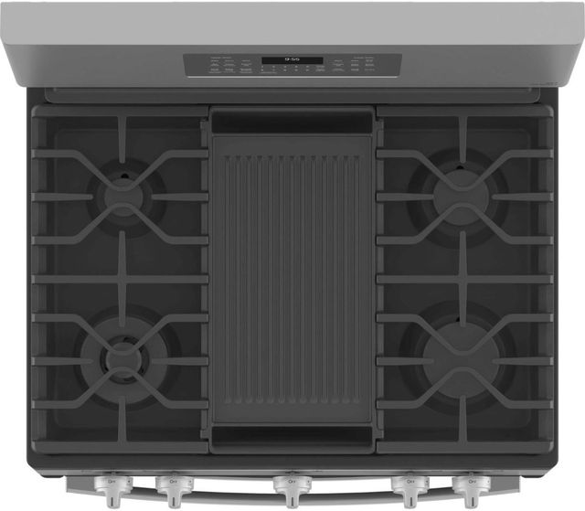 GE Profile™ 30" Fingerprint Resistant Stainless Steel Freestanding Natural Gas Range-4