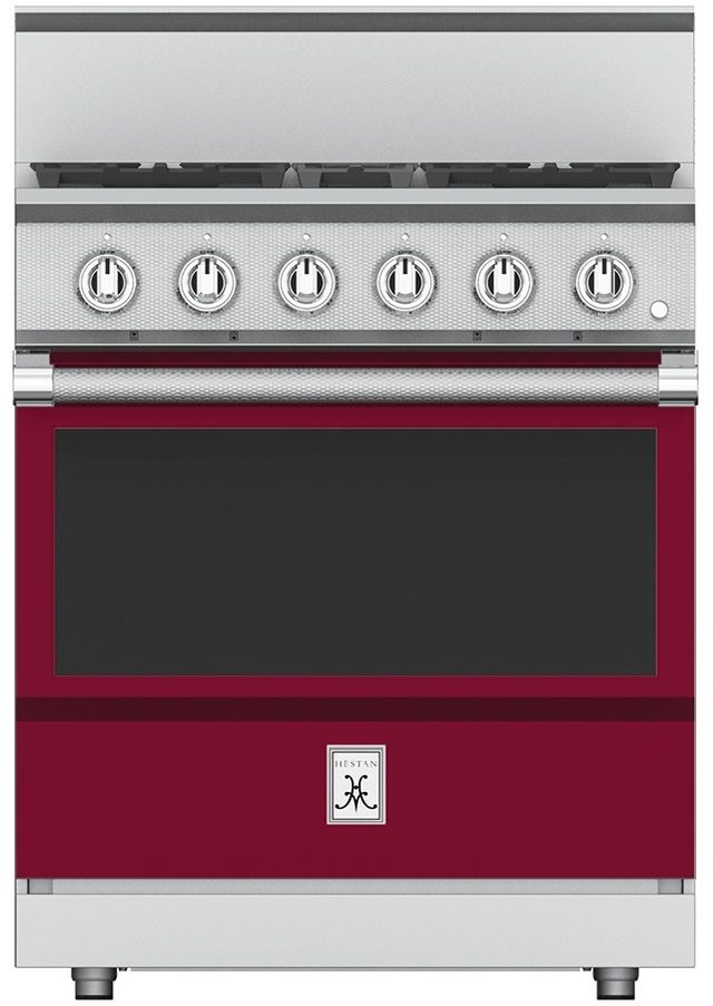 Hestan 30" Custom Color Pro Style Gas Range with PureVection™ -3