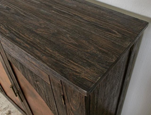 International Furniture Direct Blackburn Brown Console-4