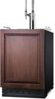 Summit® 24" Panel Ready Nitro Coffee Kegerator-4
