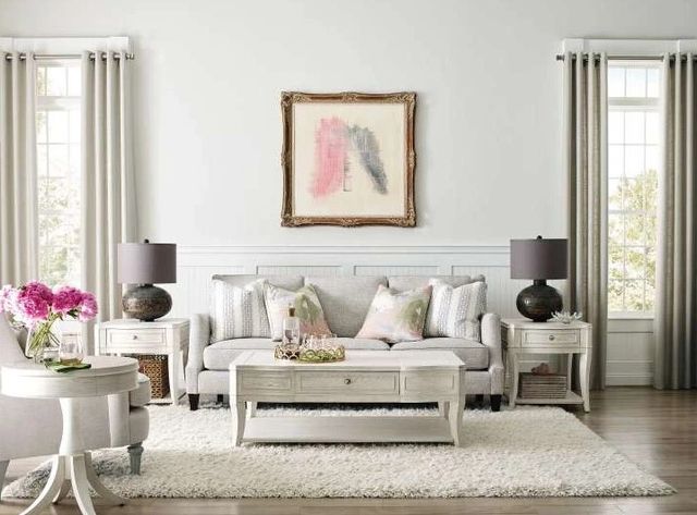 Hammary® Harmony Eggshell Coffee Table-1
