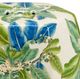 Chelsea House Floral Blue/Green/Off-White Garden Seat-1