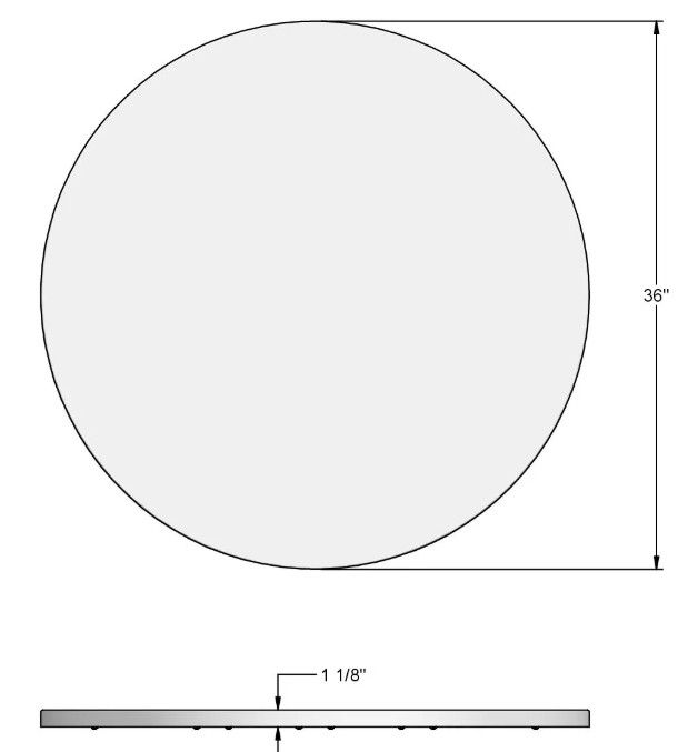 Amisco Customizable Kai 42" Bar Height Dining Table-2