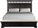 Bernards Bellamy Lane Coffee King Panel Bed with Bench-2