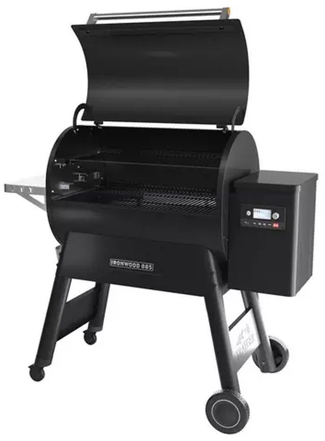 Traeger® Ironwood 885 54" Black Pellet Grill-2