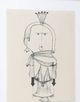 Stylecraft Blue Sketch with Crown Wall Art-2