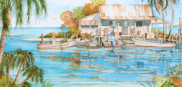 Stylecraft Seafood Shack Wall Art-1