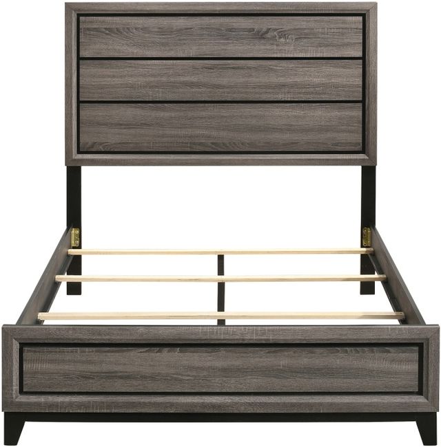 Coaster® Watson Rustic Grey Oak Full Bed-2