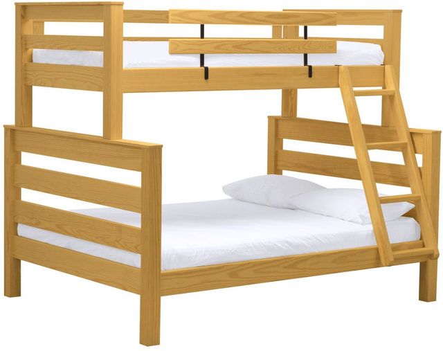 Crate Designs™ Furniture TimberFrame Classic Twin XL/Queen Offset Bunk Bed-0