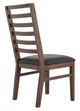 International Furniture Direct Walnut 2-Piece Brown Side Chair Set-3