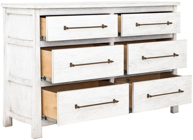International Furniture Direct White Roots White Dresser-3