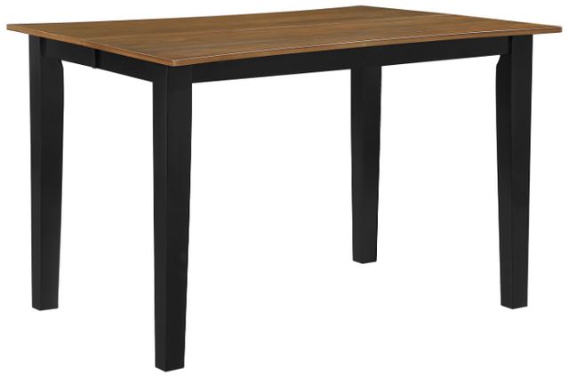 Steve Silver Co. Joplin 7-Piece Ebony/Walnut Counter Table Set-2
