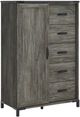 Signature Design by Ashley® Frandern Gray Dressing Chest-0