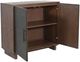 Sunny Designs™ Malibu Ronan Charcoal/Weathered Rum Accent Cabinet-5