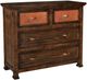 Horizon Home® Copper Canyon Brown Low Chest-0