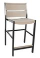 CabanaCoast® Customizable Jasper SOL Teak™ Outdoor Balcony Stool-0